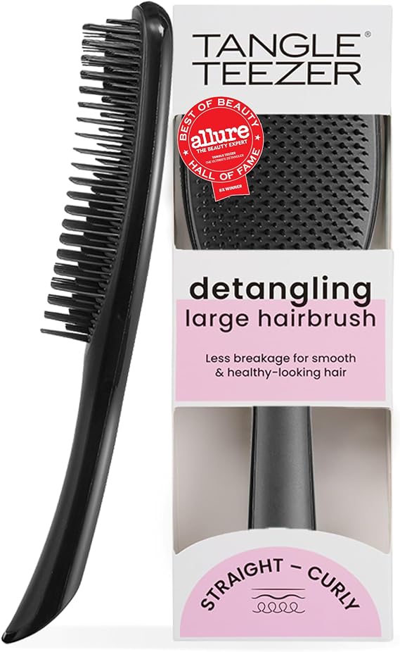 Tangle Teezer The Ultimate Detangler Large Black Saç Fırçası-Tarak
