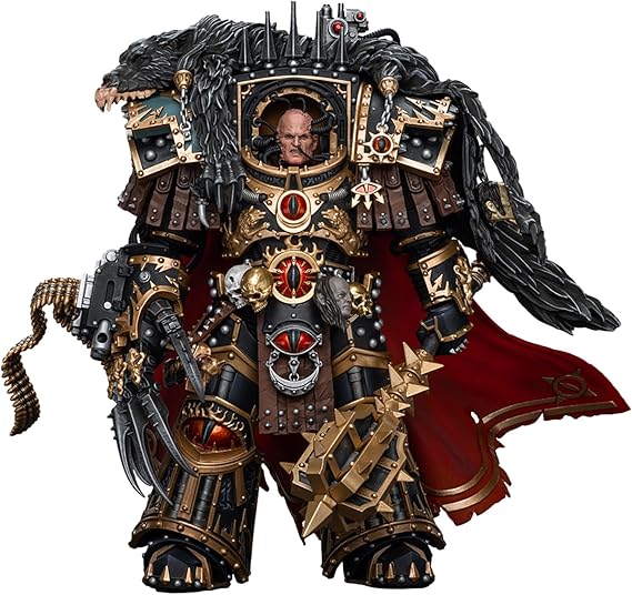 GWTCTOY JoyToy Warhammer 40K Genuine License 1:18 Action Figure, Sons of Horus Warmaster Horus Primarch of The XVlth Legion
