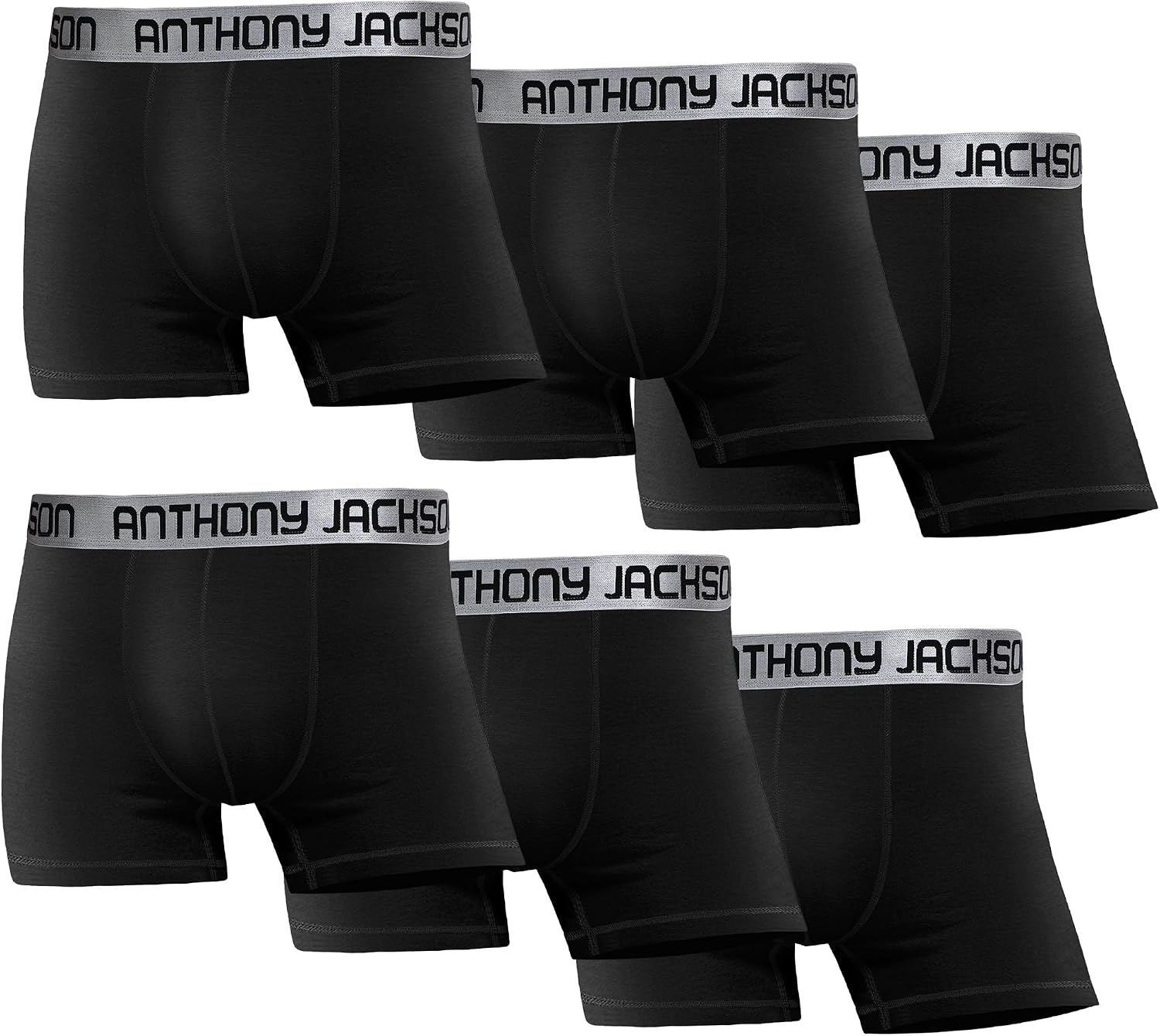 Anthony Jackson Lycra 6-Piece Box Premium Men's Boxer Color