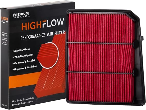 HIGHFLOW PA99212X High Performance, Pre-Oiled Disposable Engine Air Filter | Fits 2017-2024 Nissan TITAN 5.6L