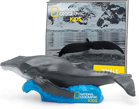 Tonies National Geographic Kids Whale Audio Toy Figurine