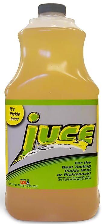 Juce Pickle Juice Clean & Natural | Great for Cocktails, Hydration, Recovery & Workouts | No Additives, Oils, or Preservatives | Ideal for Brining Turkey & Marinades, 1 Gallon