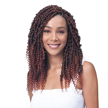 Boobi Boss Crochet Braids Nu Locs 2X Spring Twist 14" (1-pack, BLUEBERRY)