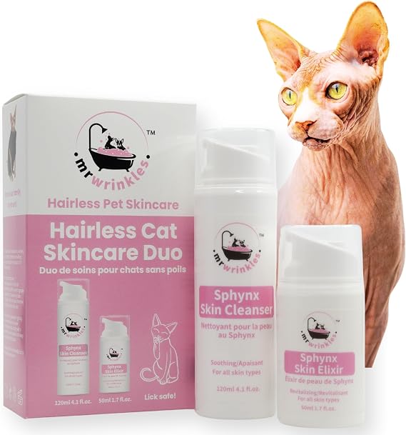 Sphynx Cat Skincare Duo