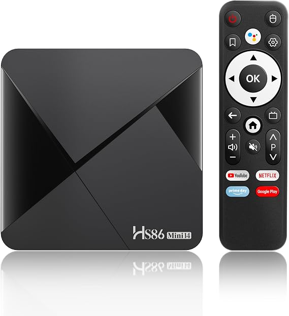 Android 14.0 TV Box,2026 Android Box RK3518 Mali 450 MP2 GPU | 2GB RAM 16GB ROM,Smart TV Box Supports 4K 2.4G /5G dual-band WIFI Bluetooth 5.4 Ethernet 10/100M USB2.0