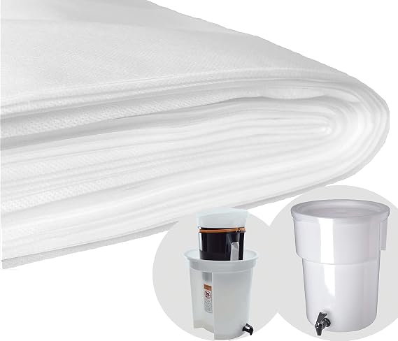 (50 Pack) Commercial Cold Brew Coffee Filters, 20" x 20" For 5-Gallon Commercial Model Cold Brew Coffee Makers and Systems