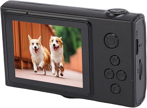 Mirrorless Camera,50MP 1080P HD Autofocus Digital Camera for Photography Mirrorless Video Camera with 2.4 Inch Screen Travel (Black)