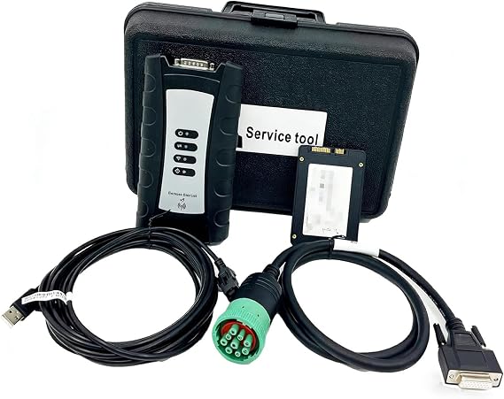 V5.3 AG+V5.3 CF Software EDL V3 Heavy Duty Scanner - Electronic Data Link Truck Diagnostic Kit, Compatible with John Deere Agricultural Tractor & Construction Equipment (EDL V3 with Software)