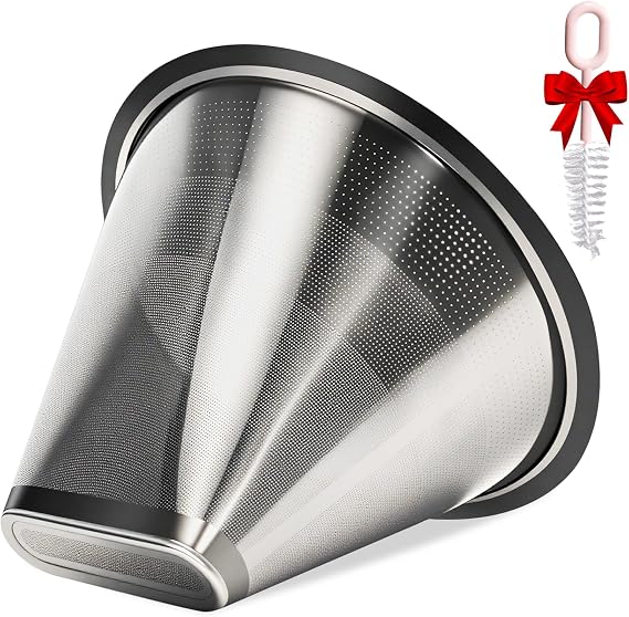 Reusable #4 Coffee Filter Compatible with Technivorm Moccamaster KBGV KBT | for Moccamaster Filters, #4 Coffee Filter, Coffee Filter for Technivorm Moccamaster KBGV and KBT Coffee Machines.