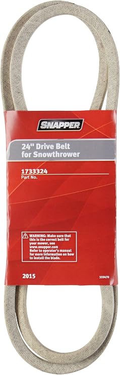 Snapper 2015 24" Drive Belt for Snowthrower