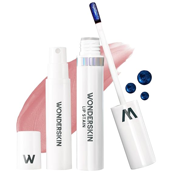 Wonderskin Lip Stain Set Long Lasting, Waterproof, Lip Tint Peel Off