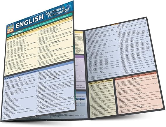 English Grammar & Punctuation: a QuickStudy Laminated Reference Guide (QuickStudy Academic)