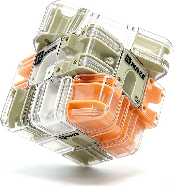 Labyrinth 3D Puzzles Maze Cube Spatial Awareness Brain Training Educational Focus Game Gift for Adults Teens