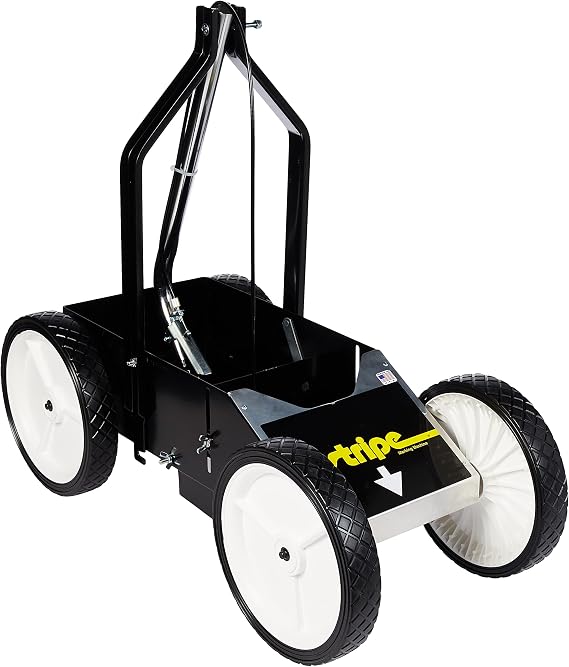 Seymour Paint 206346 Athletic Field Striping Line Marking Machine, 30.9" x 13.5", Black