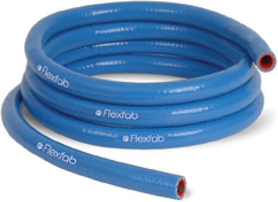 FlexFab - 1-1/4" ID x 1 ft (Sold Per Foot) 5526 Blue Silicone Heater Hose 32mm 350F Radiator Coolant 1.25" Part Number 5526-125