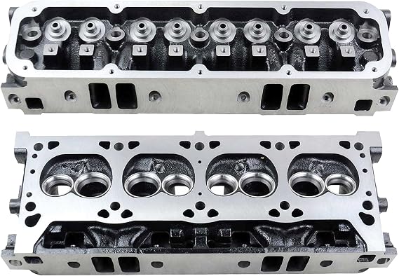 2x Magnum Cylinder Heads Replacement for Dodge Jeep Chrysler 318 360 5.2L 5.9L OHV Cylinder Head 53005714, 53006671, 53020466, 53020468