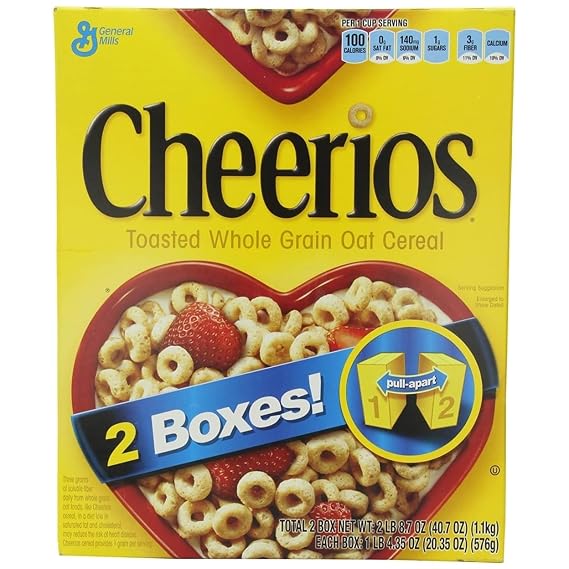 Cheerios - 2 box Pack - 40.7 Ounce