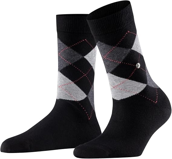 FALKE Women's TK5 Wander Hiking Socks, Crew Length, Light Padding, Athletic Sock, Breathable Quick Dry, Merino Wool, Black (Black-Mix 3010), 9.5-10.5, 1 Pair