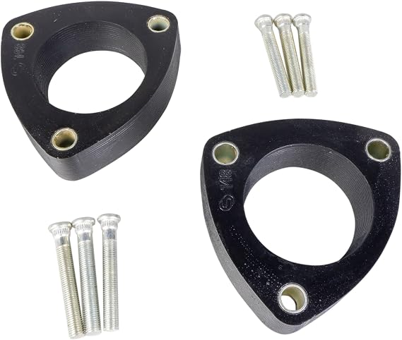 30mm Front Strut Spacers Lift Kit for Honda CR-V (RD4) 2002-2006, Civic (EM2) 2001-2005, Element (YH2) 2003-2011 (Polyurethane, Pair)