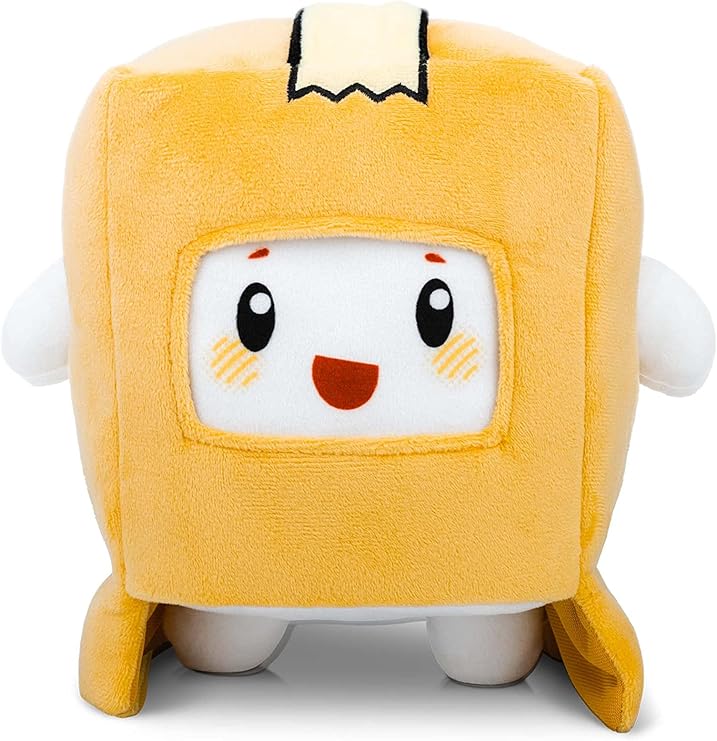 LankyBox Official Merch - Boxy 8 Plush Toy - Premium Collectible Stuffed Animal for Kids