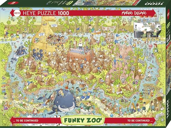Heye : Puzzle 1000 pcs Funky Zoo/Habitat Australien