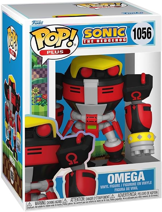 Funko POP Oyunları: Sonic - E-123 Omega - Sonic The Hedgehog - Vinil Koleksiyon Figürü - Hediye Fikri - Resmi Ürün - Çocuklar ve Yetişkinler için Oyuncak - Video Oyunları Hayranları