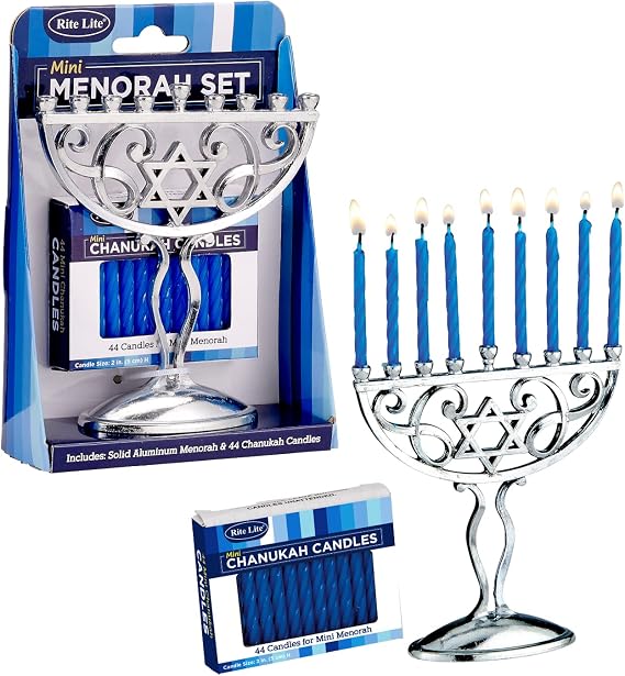 Rite Lite Mini Menorah Mini Set - Party Supplies
