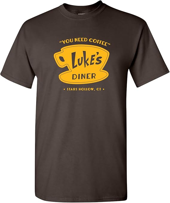 Luke's Diner - Stars Hollow Coffee Novelty TV Show T Shirt