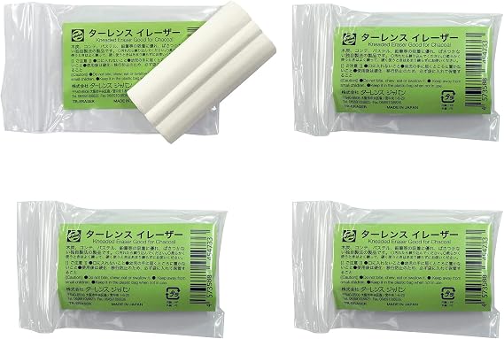 Talens Japan TR-ER-4P 454780 Talence Eraser Kneading Eraser, Pack of 4