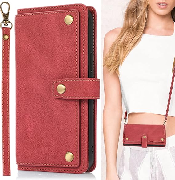 With 2 Straps Compatible Galaxy Note9 Case Notebook Type Samsung Galaxy Note 9 SC-01L docomo / SCV40 au Case Note 9 Folio Case Galaxy Note 9 SC01L Cover NOTE 9 Smartphone Case AIPITORR Card