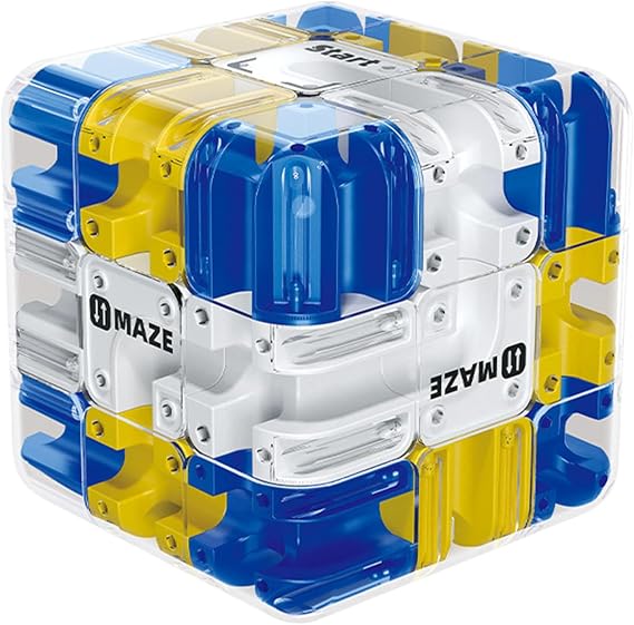 3D Cube Puzzle Brain Training Engaging Logic Development Education