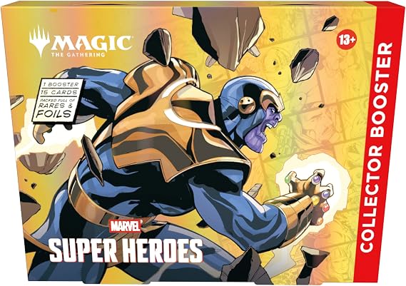Magic: The Gathering | Marvel Super Heroes Collector Booster Box | Collectible Trading Card Game