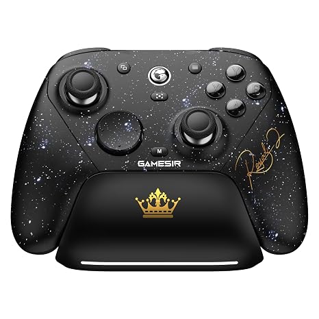 GameSir G7 Pro 8K PC Wireless Gaming Controller,Gen 2 TMR Joysticks | Hall Effect Triggers, 4 Programmable Buttons, Charging Dock, Esports Controller for FPS & Competitive Gaming-Royal2 Edition