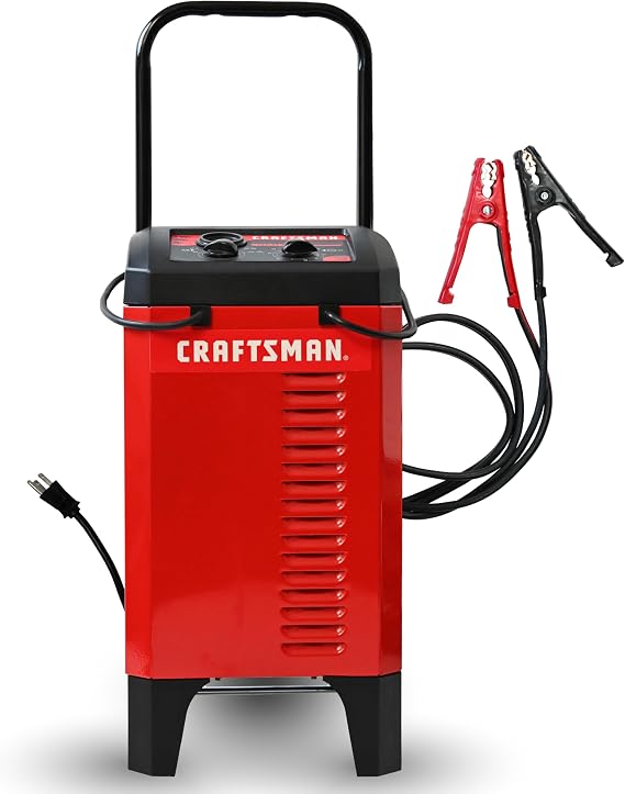 CRAFTSMAN Wheeled 6A Car Battery Charger & Maintainer, 12V CMXCESM274