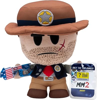 DevSeries 20cm Polyester Sheriff Collection Plush Toy with Exclusive Virtual Object Code