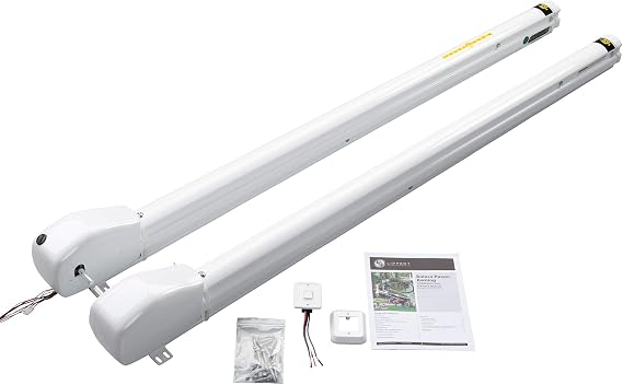 Solera 12V Smart Arm Awning Hardware Kit for 5th Wheel RVs and Travel Trailers - Standard - White