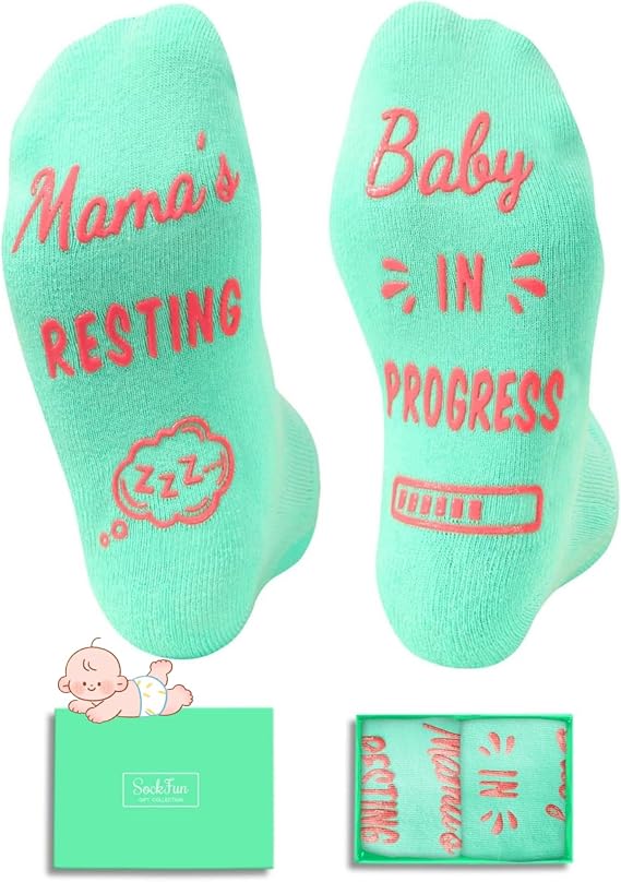 Pregnancy Gifts for Pregnant Women - Maternity Socks for New Mom, Expecting Mothers Gifts