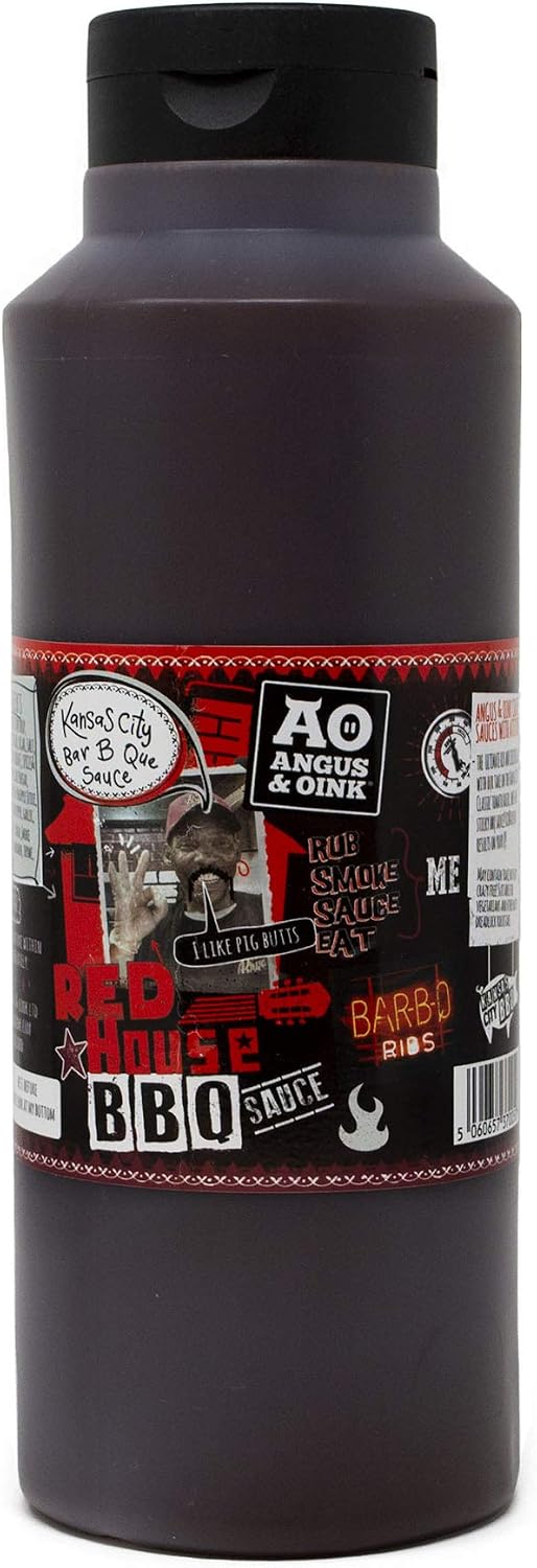 Angus & Oink Red House Kansas City BBQ Sauce 1 Litre