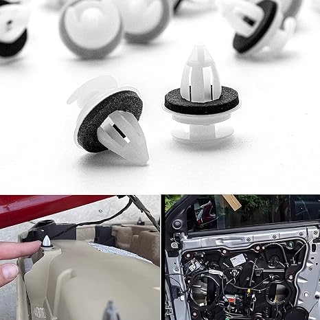 50Pcs Door Panel Clips Compatible with BMW 3 5 7 E36 E34 E46 E38 E39 X5 M3 M5 Z3 (Replaces 51411973500)