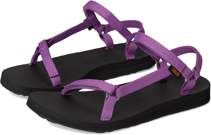 Teva Womens Original Universal Slim Sport Sandal, Striking Purple, 10