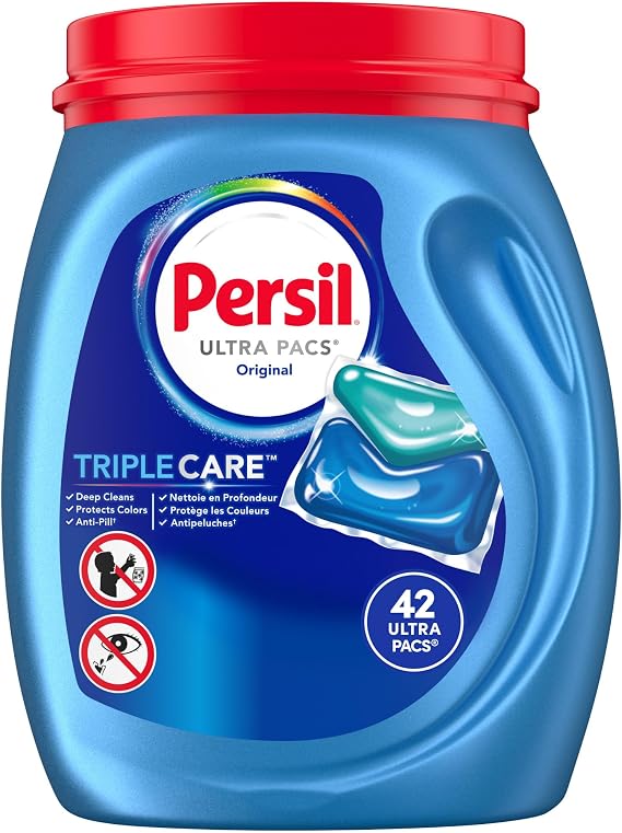 Persil Original Ultra Pacs Laundry Detergent, 42 Count