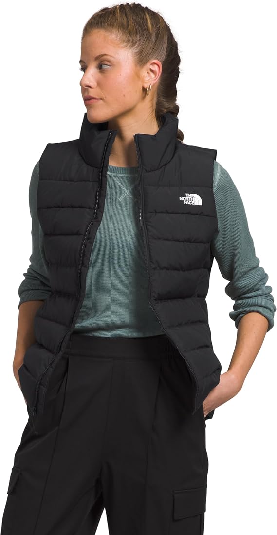 THE NORTH FACE Women's Aconcagua 3 Insulated Vest | Wind Resistant, Water Repellent, 600 Fill Waterfowl Down Insulation
