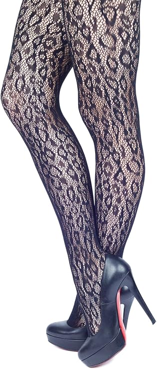 Exotic Plus Size Pantyhose (Wild Leopard)