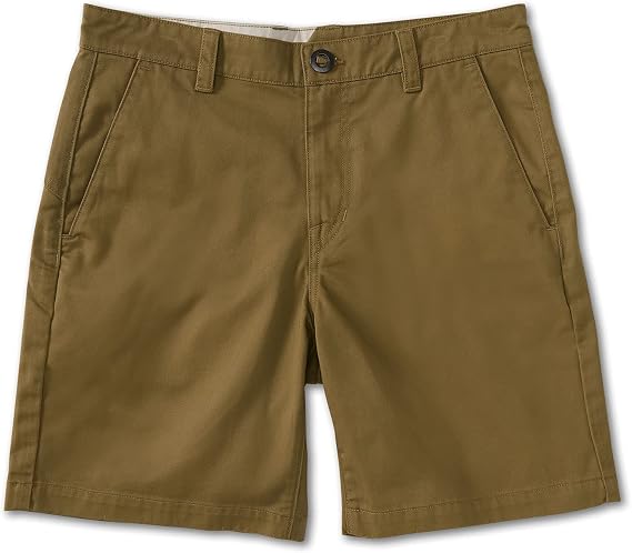 Volcom Men's Road Trip Chino Shorts 20" Modern Fit Stretch Twill Casual Shorts
