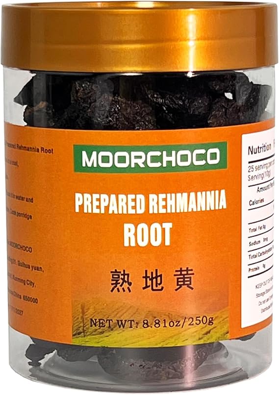 Prepared Rehmannia Root 8.81oz/250g (Shu Di Huang)