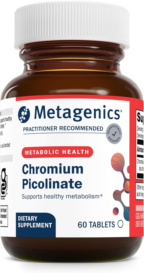 Metagenics Chromium Picolinate, 200 mcg, 60 Tablets