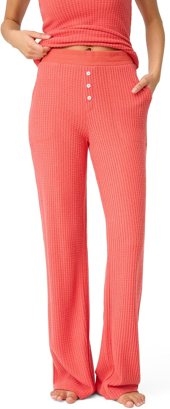 PJ Salvage Women's Morning Waffles Thermal Pajama Pant Bottom