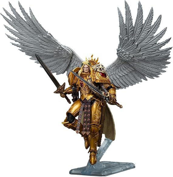 GWTCTOY JoyToy Warhammer 40K Genuine License 1:18 Action Figure, Blood Angels Sanguinius Primarch of The IXth Legion
