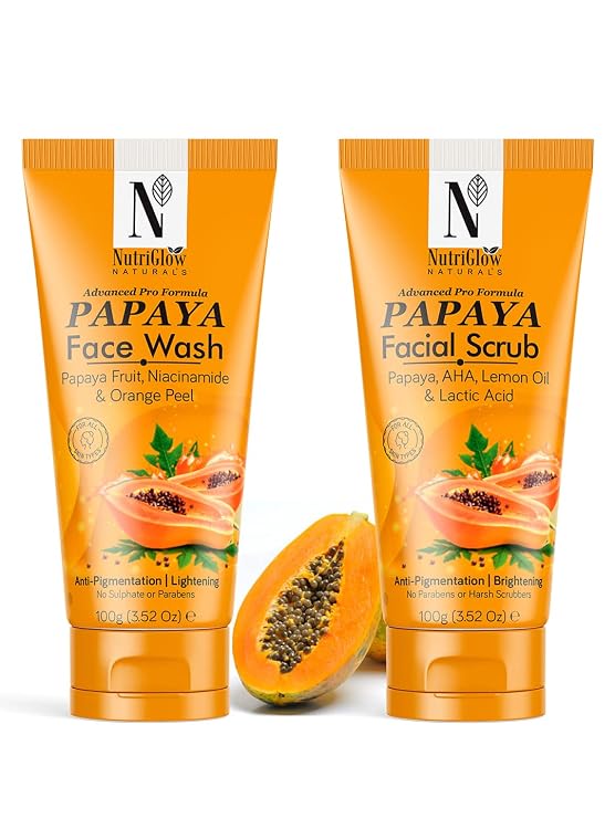 NutriGlow Naturals Advanced Pro Formula Pappaya Skin Care Gift Set