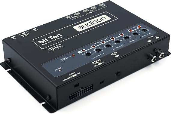 Audison bit Ten Signal Interface Processor with 4 Channels in and 5 Out